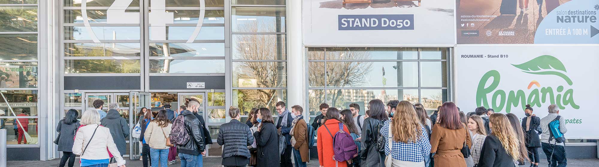 Entrée du salon pavillion 4