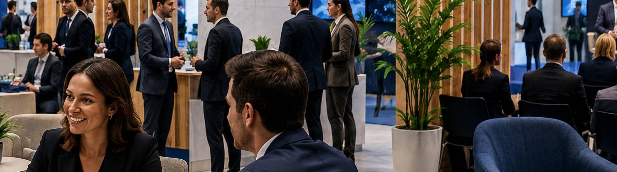 des personnes qui ont des rdv d'affaires