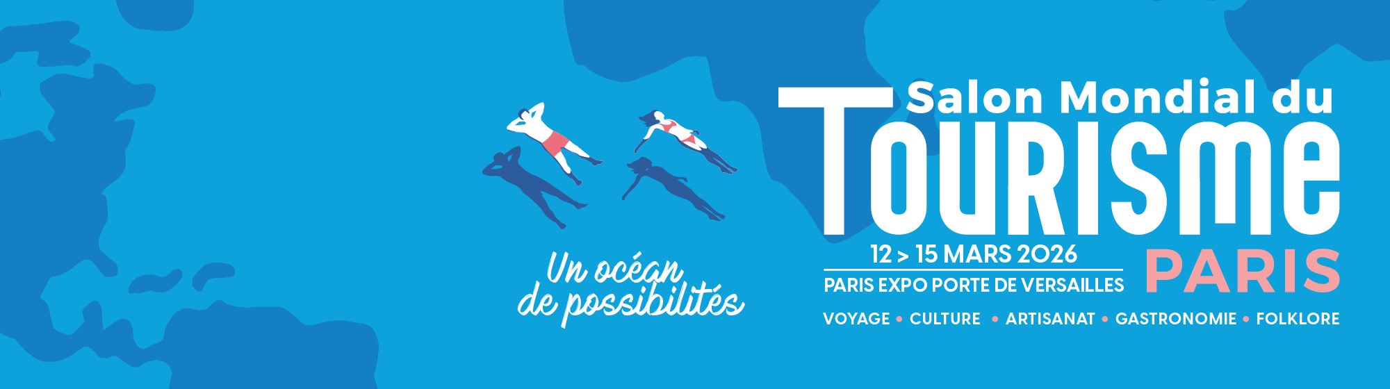 bannière du salon du tourisme 2026