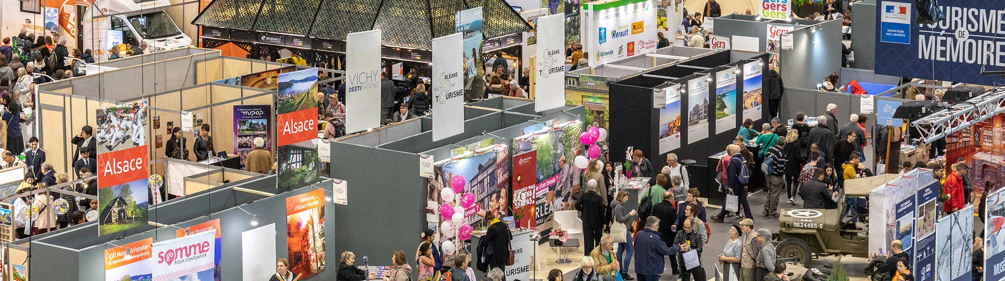 Les stands exposants