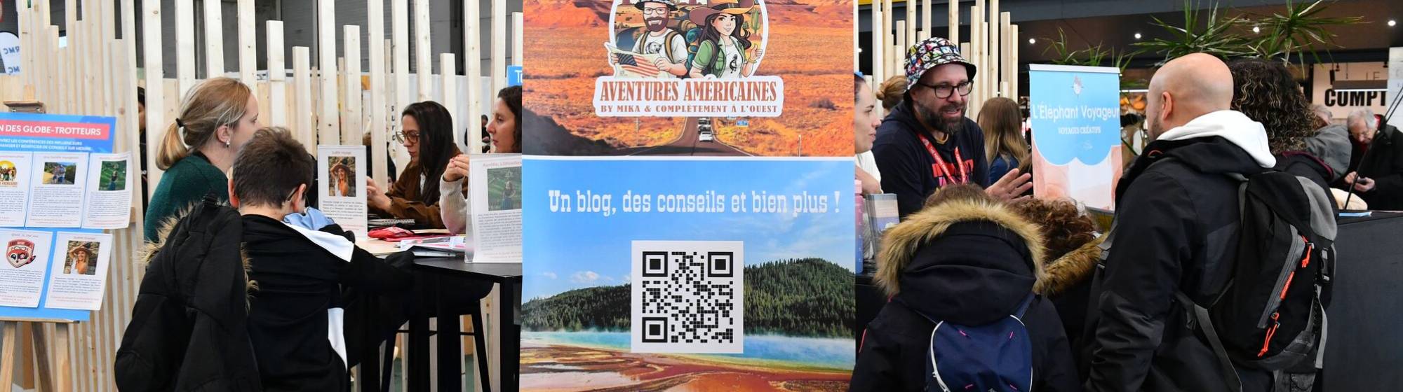l'espace globe-trotteurs sur le salon