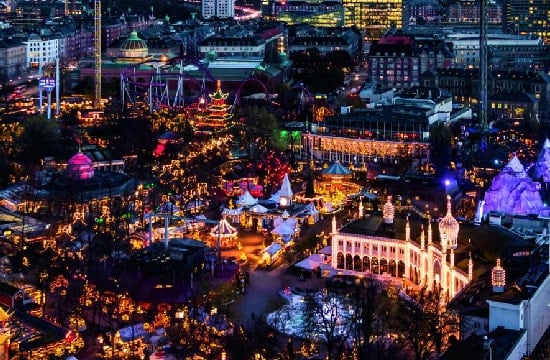 Le marché de Noel de Copenhague.