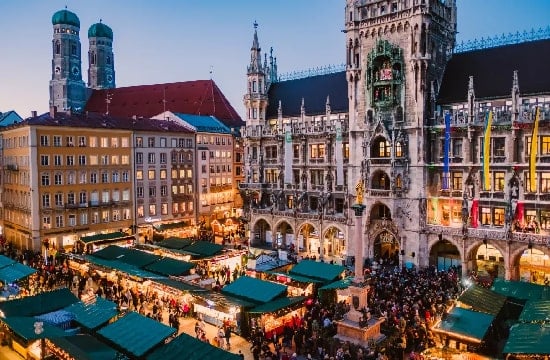 Le marché de Noel de Munich.