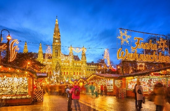 Le marché de Noel de Vienne.