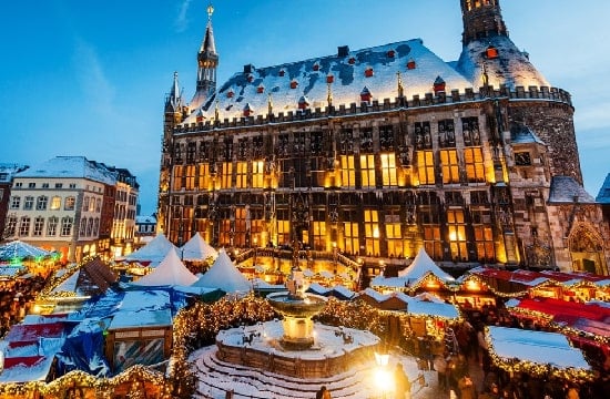 Le marché de Noel de Zagreb.