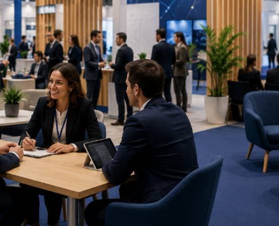 des personnes en rendez-vous d'affaires