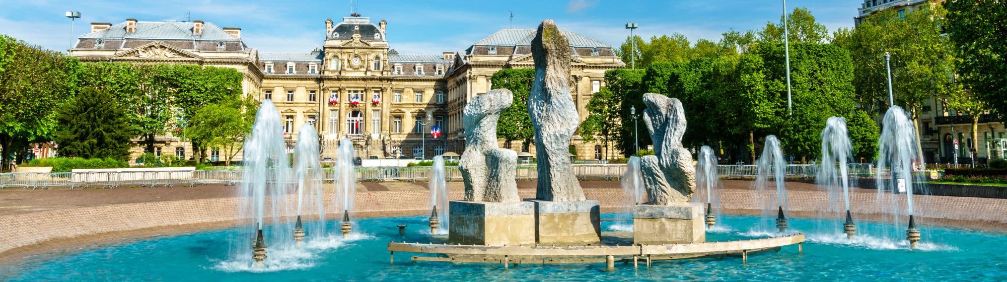 une fontaine à lille