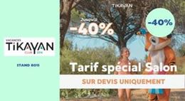 offre promotionnelle pour camping tikayan