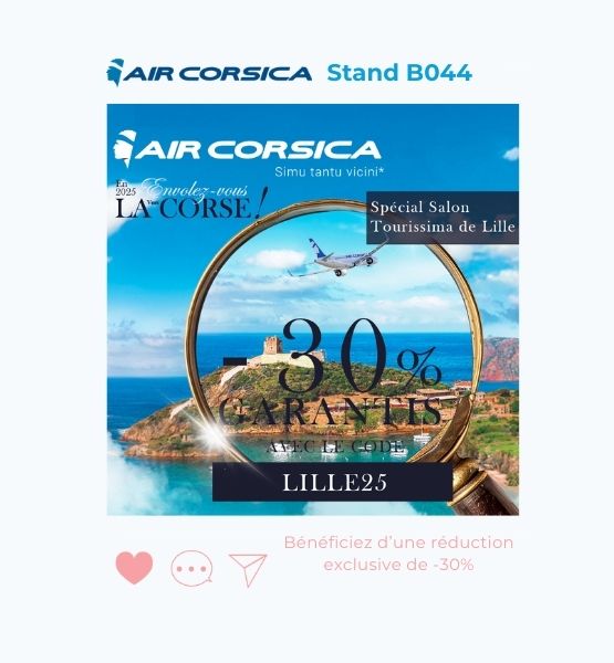 une affiche pour AirCorsica