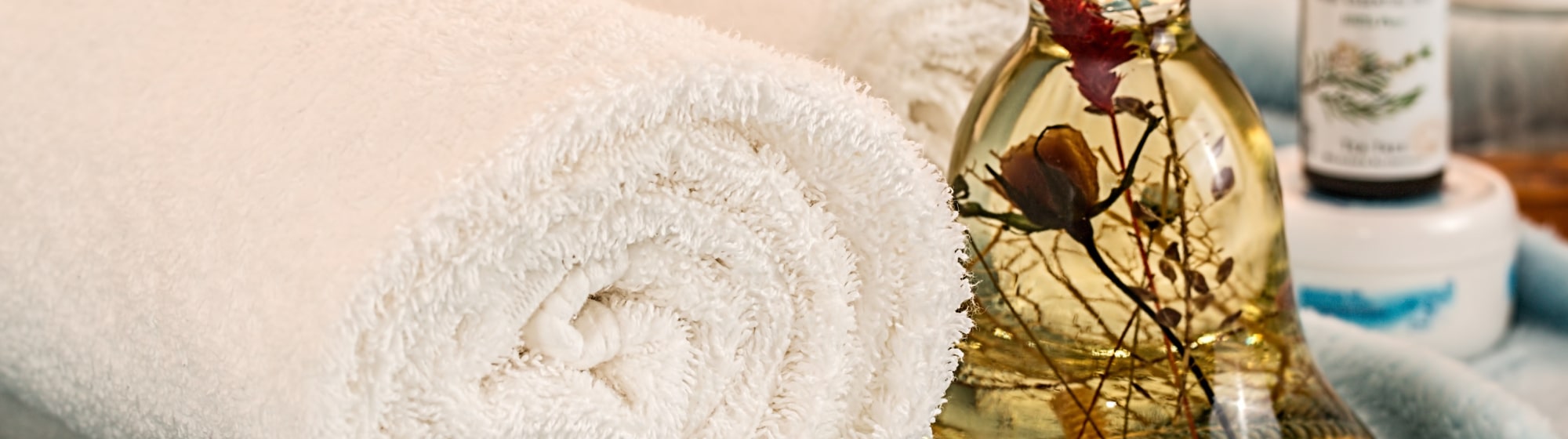 Une serviette pour un moment de relaxtion