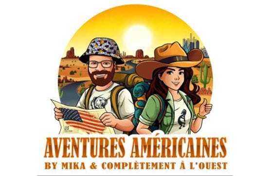 Logo du compte Instagram Aventures Américaines. 