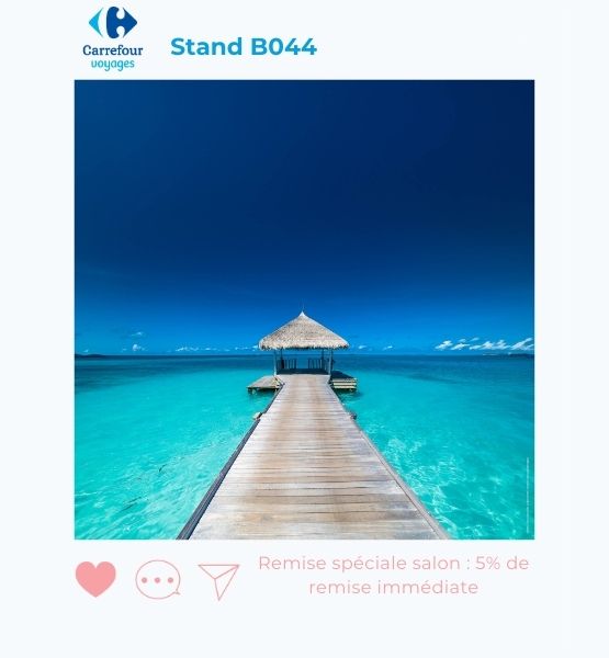 affiche de voyage Carrefour