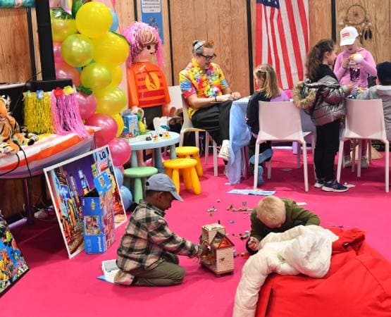 des ateliers enfant sur le salon