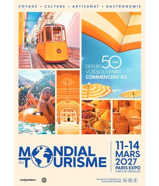 affiche salon mondial du tourisme paris 2027