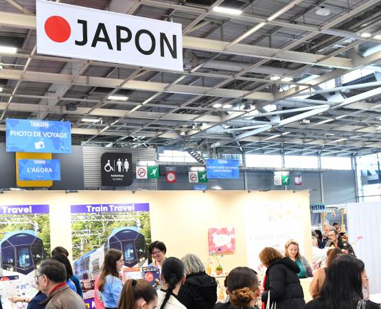 les exposants japonais au salon mondial du tourisme Paris