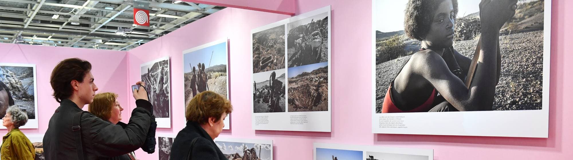exposition photo Hommages sur le Salon Mondial du Tourisme