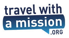 Logo travel with a mission