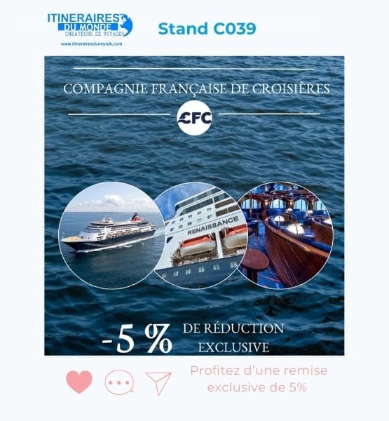 Offre spéciale des Itinéraires du Monde : Profitez d’une remise exclusive de 5%