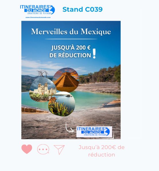 une publicité pour un voyage au Mexique