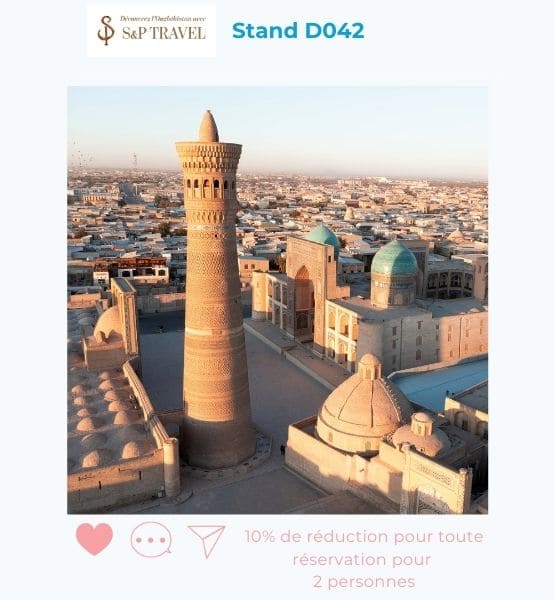 Offre spéciale S&P Travel : 10% de réduction pour toute réservation pour 2 personnes