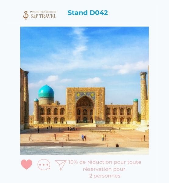 Offre spéciale S&P Travel : 10% de réduction pour toute réservation pour 2 personnes