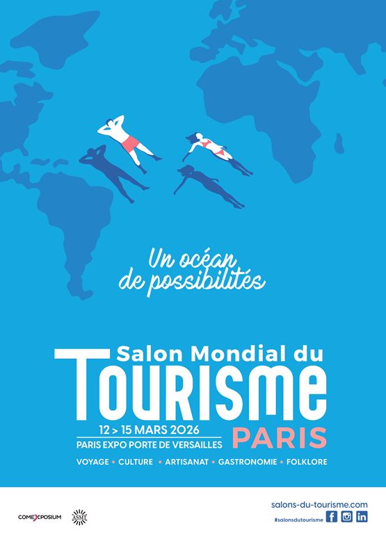 Affiche Salon Mondial du Tourisme Paris