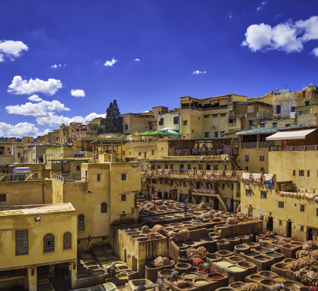Tannerie de cuir traditionnel