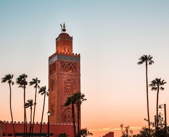 la mosquée de Marrakech