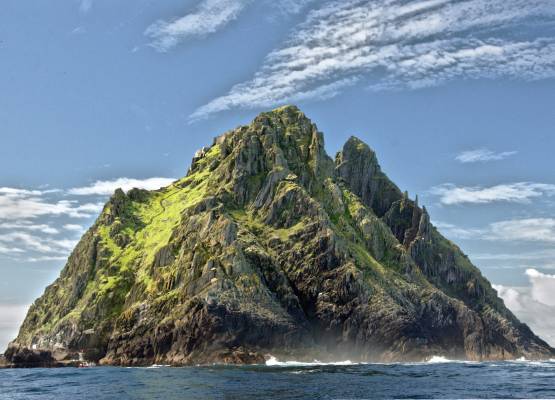l'île Skelling Michael en Irlande
