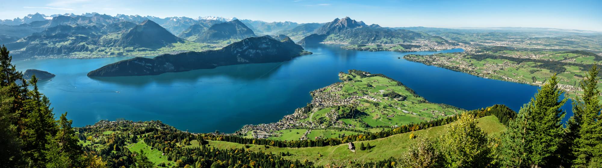 la montagne et le lac